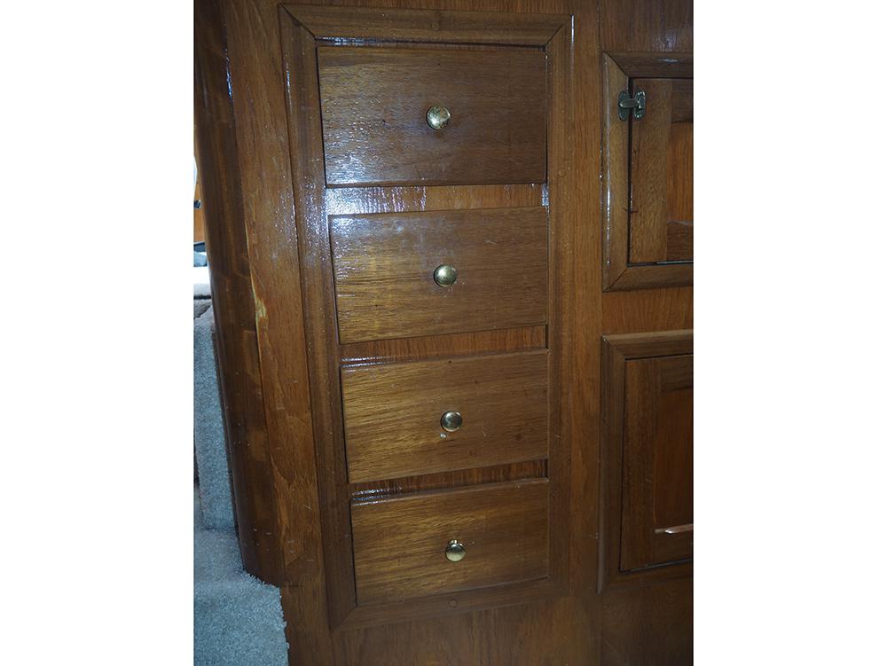 Achterkajuit, Accommodatie